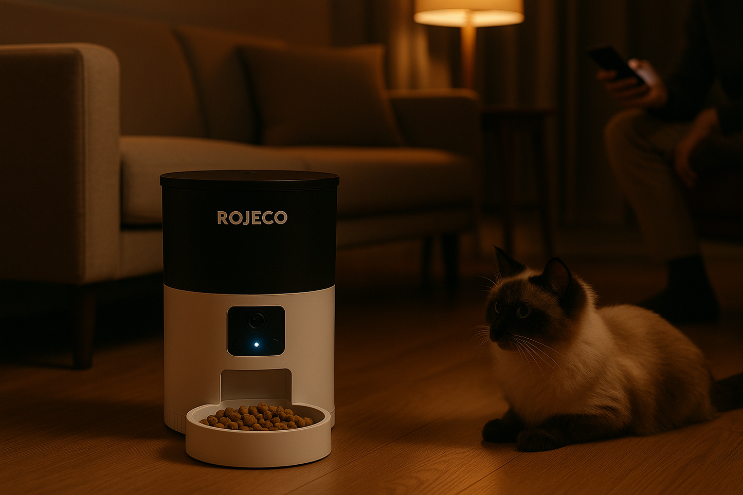 CamPanion™ Smart Pet Feeder with HD Camera & App Control