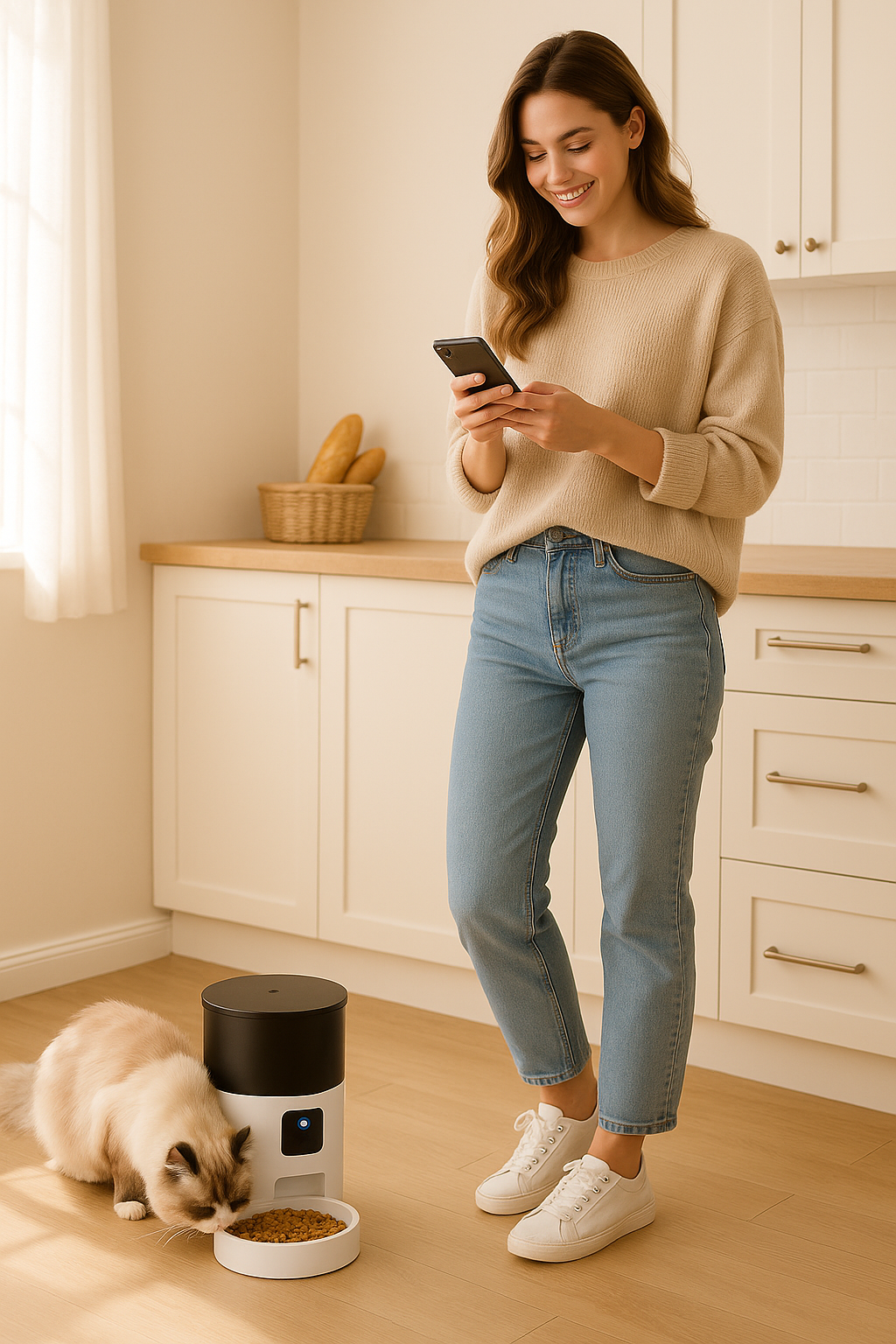 CamPanion™ Smart Pet Feeder with HD Camera & App Control