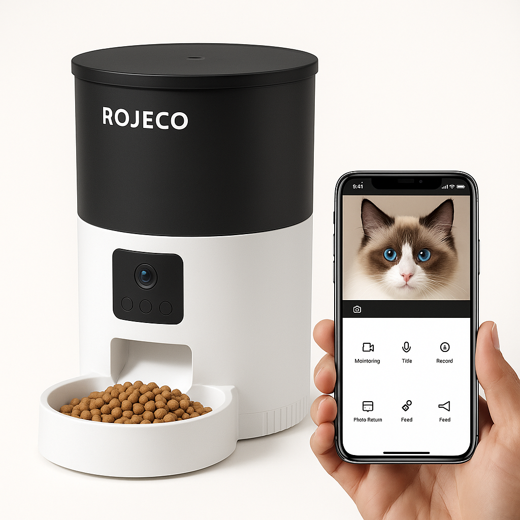 CamPanion™ Smart Pet Feeder with HD Camera & App Control