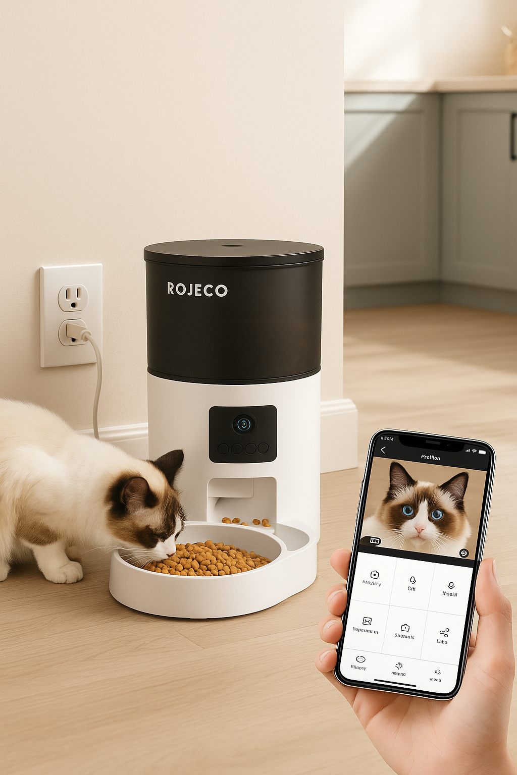 CamPanion™ Smart Pet Feeder with HD Camera & App Control