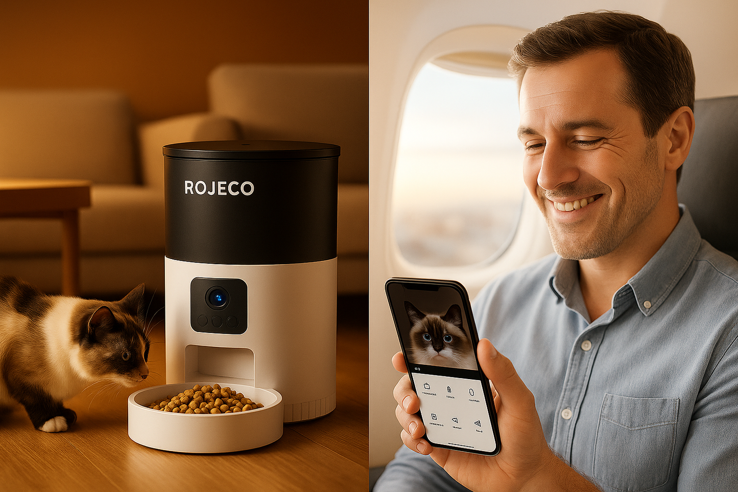 CamPanion™ Smart Pet Feeder with HD Camera & App Control
